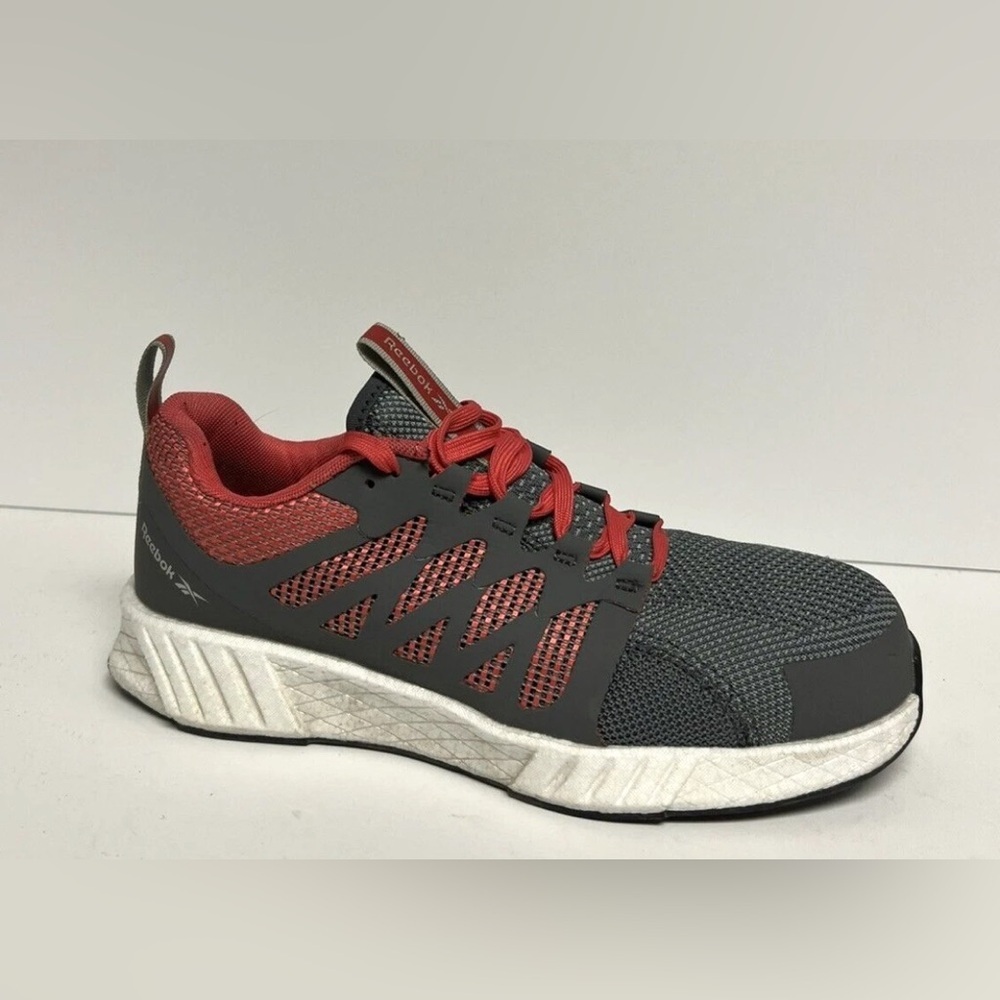 Reebok Womens Fusion Flexweave Sneaker Gray Size 9 M